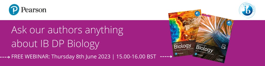 Free webinar: Ask our authors anything about IB DP Biology 