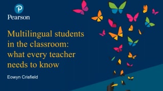 Multi-lingual learner webinar