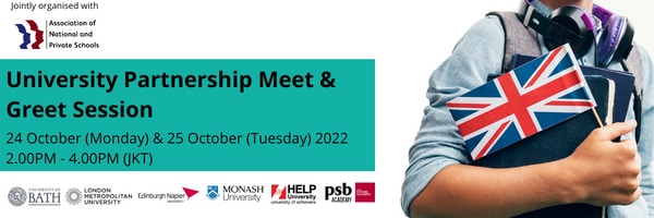 University partnership meet + greet sessions