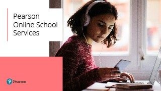 Pearson Online School Service webinar image