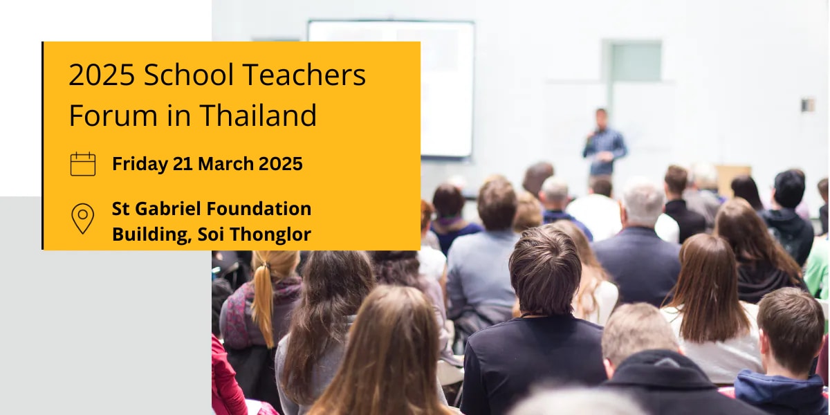 2025 School Teachers Forum Thailand 