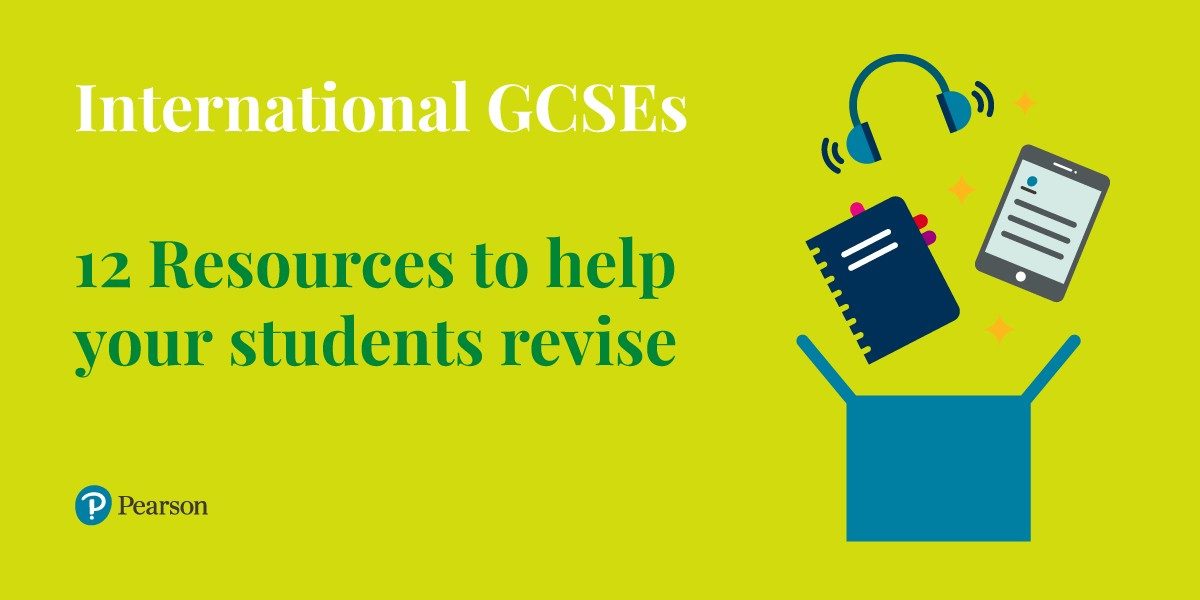 12 resources to help your students revise for their International GCSEs