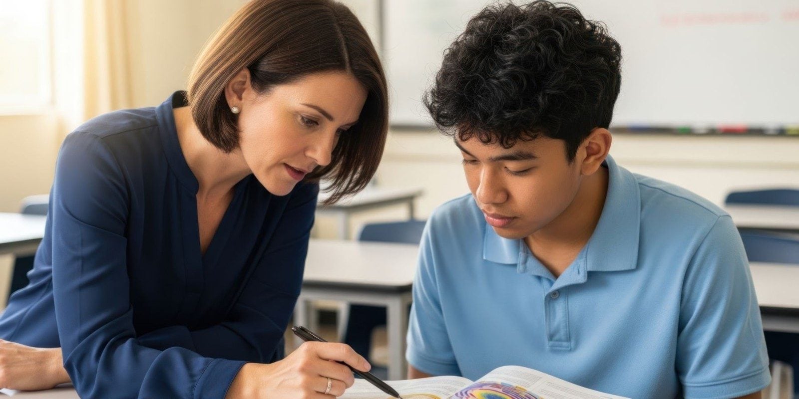 Advice for teachers about how to choose learning materials