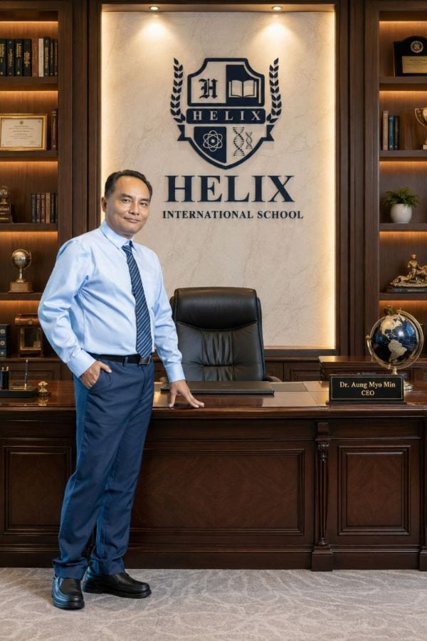Dr Aung Myo Min, Helix International School Myanmar