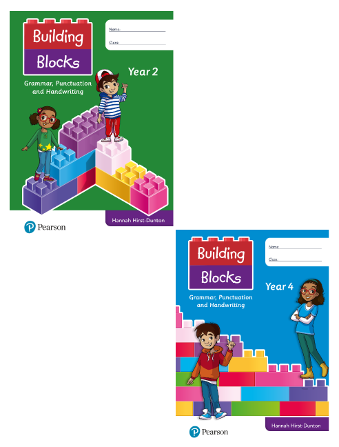 Grammar Building Blocks covers 
