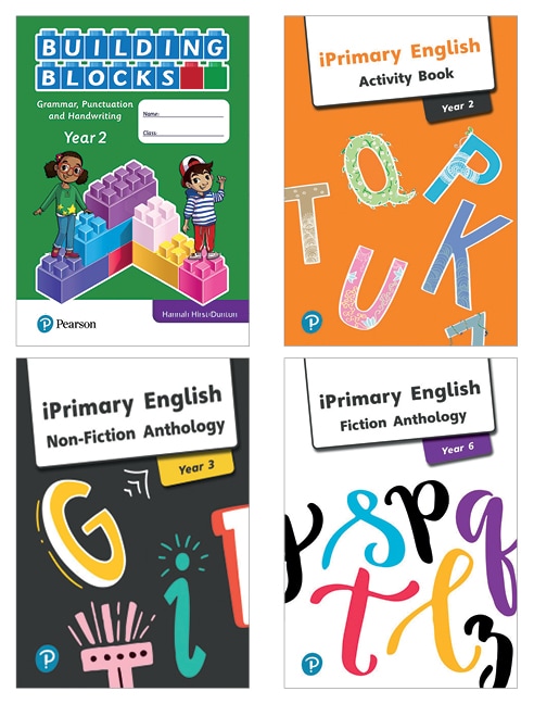 iPrimary English book covers