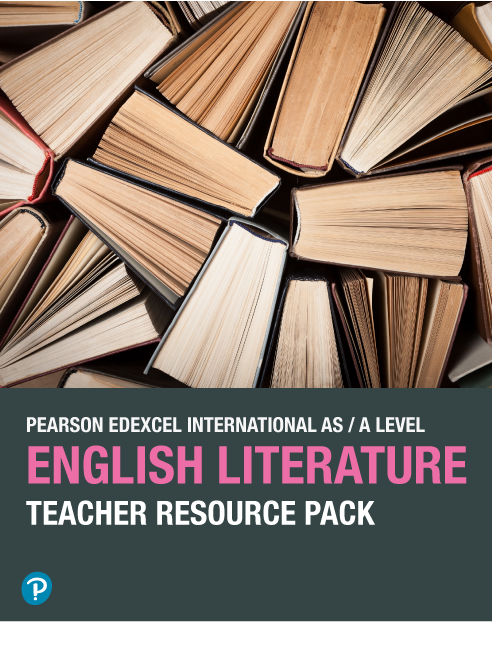 Pearson Edexcel International Advanced Level English Literature cover