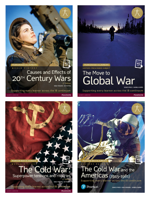 Collection of International Baccalaureate History books