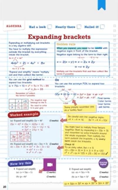 Mathematics App revision guides