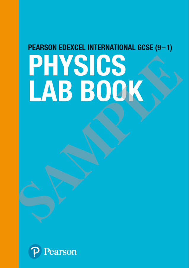 IG Physics Lab Book sample cover
