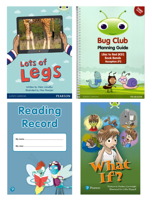 Collection of Bug Club books