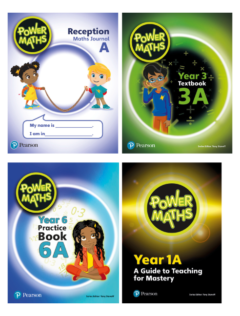 Collection of Power Maths books
