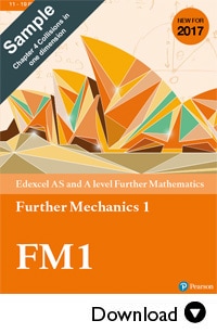 A Level Maths Further Mechanics 1 sample