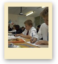 Students in classroom