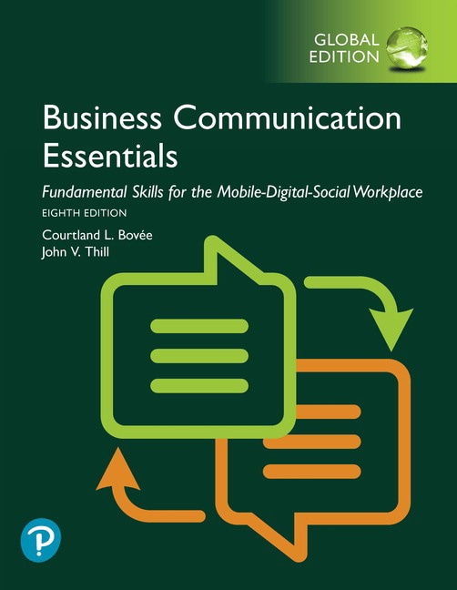 Business Communication Essentials 8th Edition