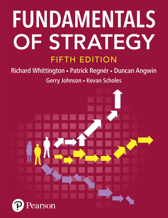 <img alt="Fundamentals of Strategy, 5th Edition. Richard Whittington, Patrick Regnér, Duncan Angwin, Gerry Johnson and Kevan Scholes">