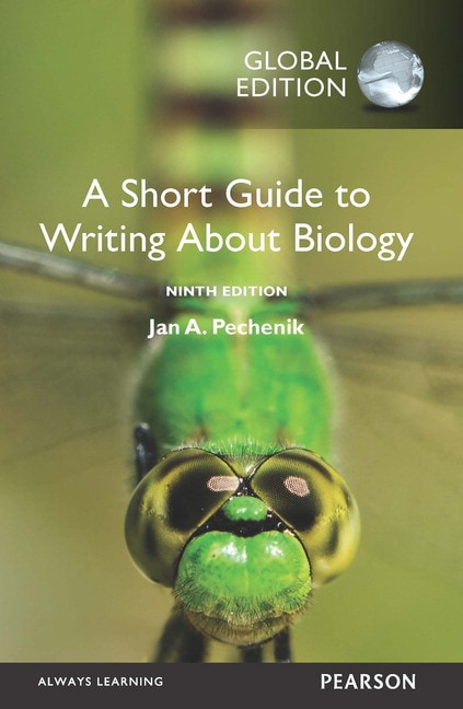 <img alt="A Short Guide to Writing about Biology, 9th Global Edition Jan A. Pechenik"