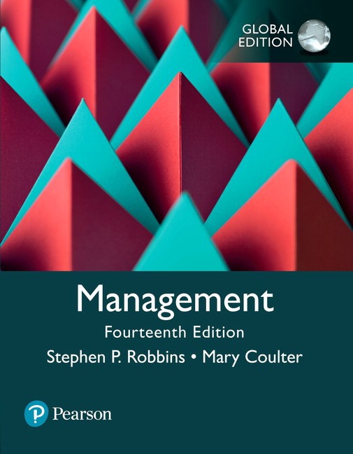 <img alt="Management, 14th Global Edition. Stephen P. Robbins & Mary A. Coulter">