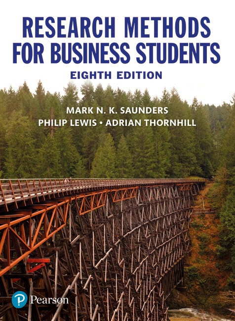 Saunders et al: Research Methods for Business Students, 8e 