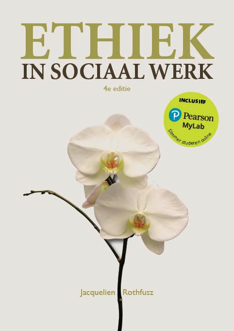 Cover Ethiek in sociaal werk, 4e editie met MyLab