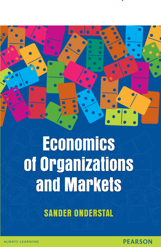 Cover Economics of organizations and markets