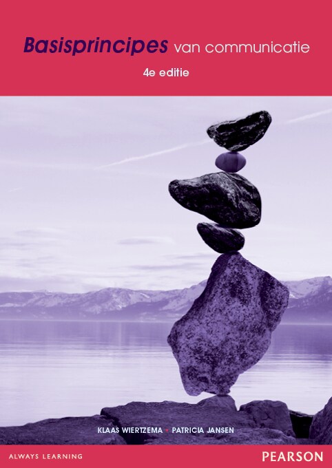 Cover Basisprincipes van communicatie, 4e editie met MyLab NL