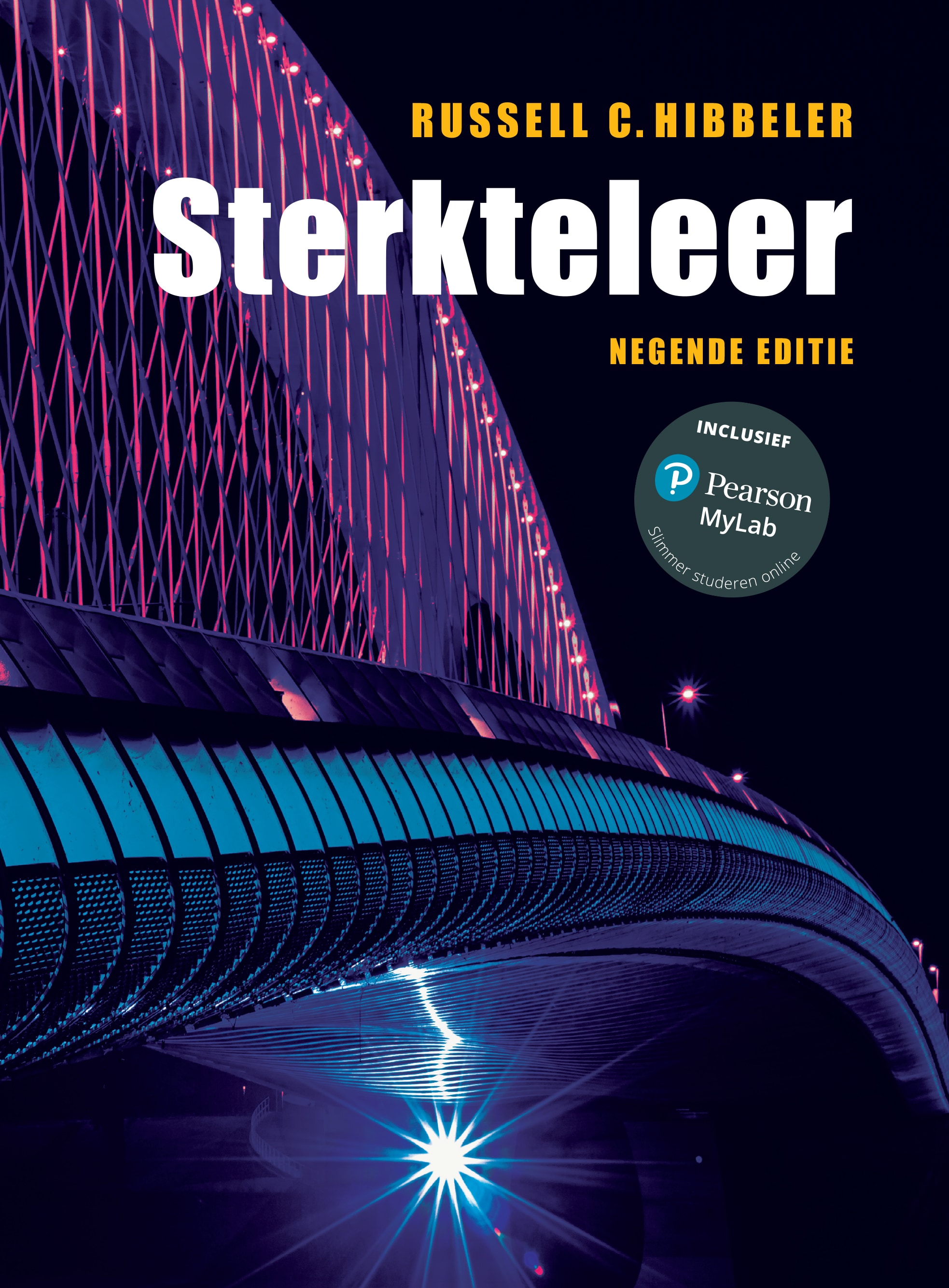 Cover Sterkteleer, 9e editie met MyLab NL