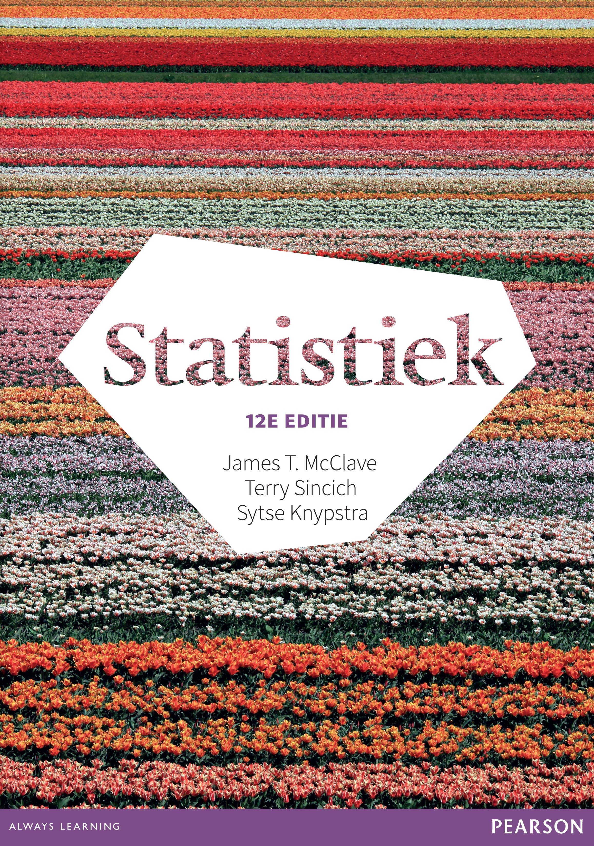 Cover Statistiek, 12e editie met MyLab NL