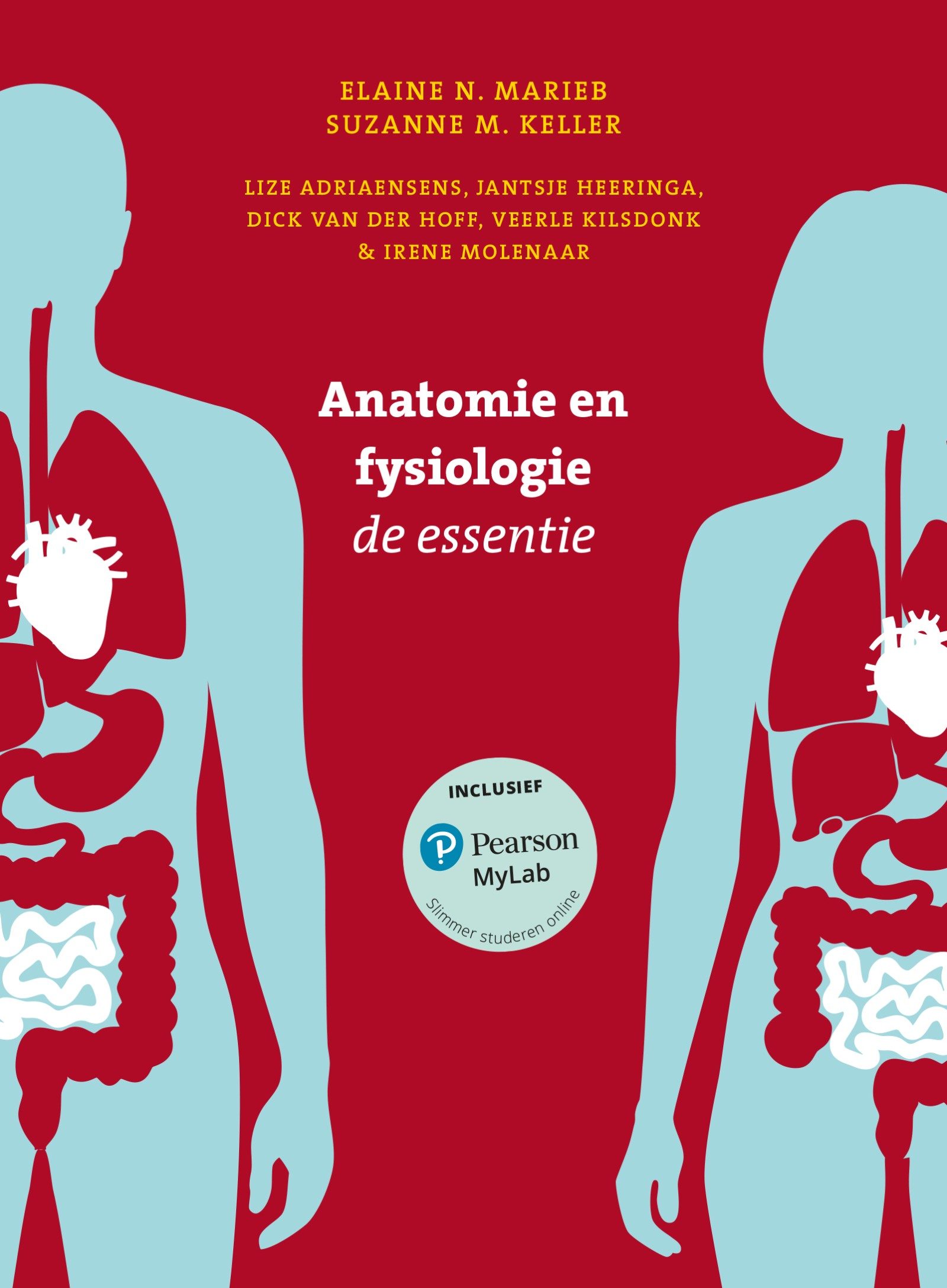 Cover Anatomie en fysiologie, 8e editie met MyLab