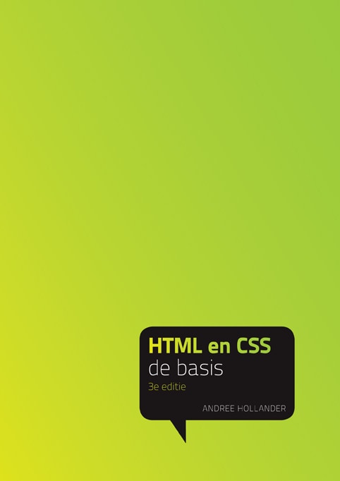 Cover HTML en CSS - de basis