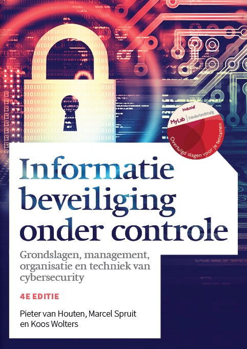 Cover Informatiebeveiliging onder controle, 4e editie met MyLab