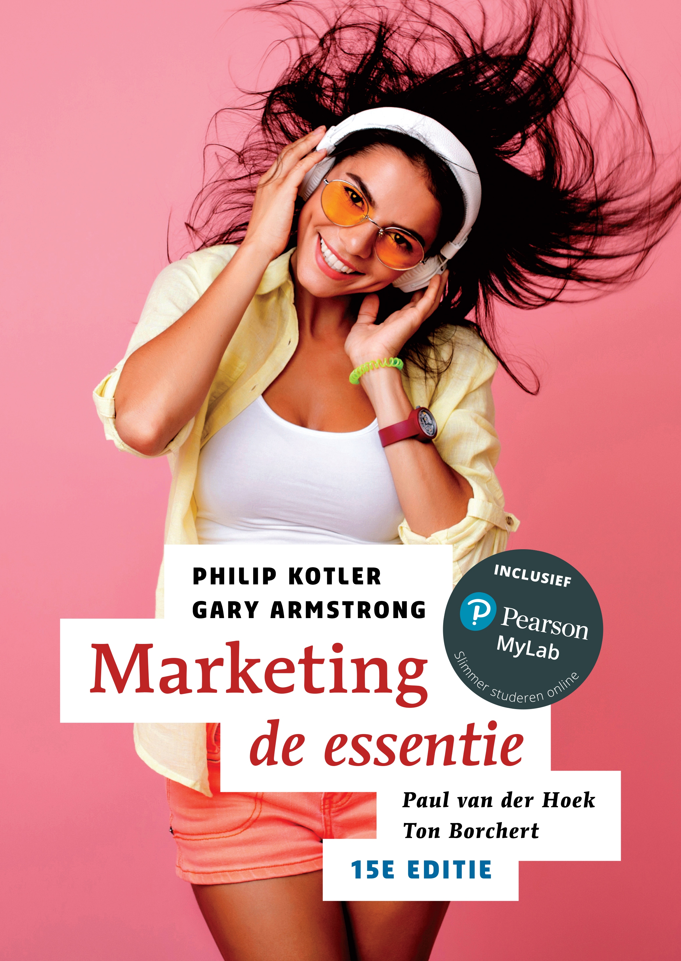 Cover Marketing, de essentie, 15e editie met MyLab NL
