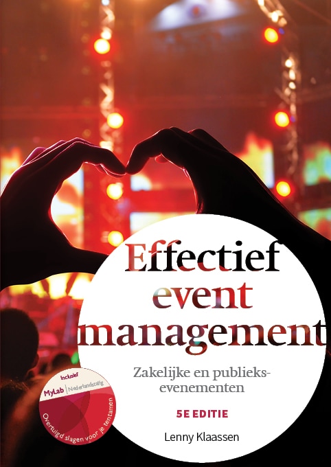 Cover Effectief eventmanagement, 5e editie met MyLab NL