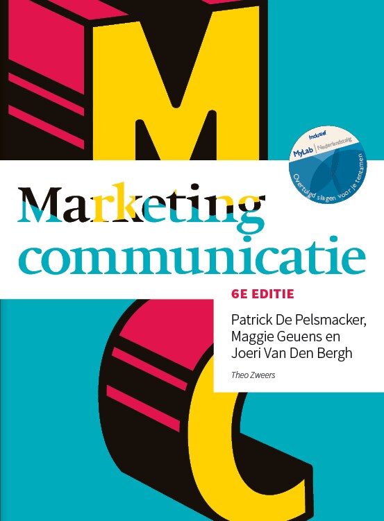 Cover Marketingcommunicatie, 6e editie met MyLab