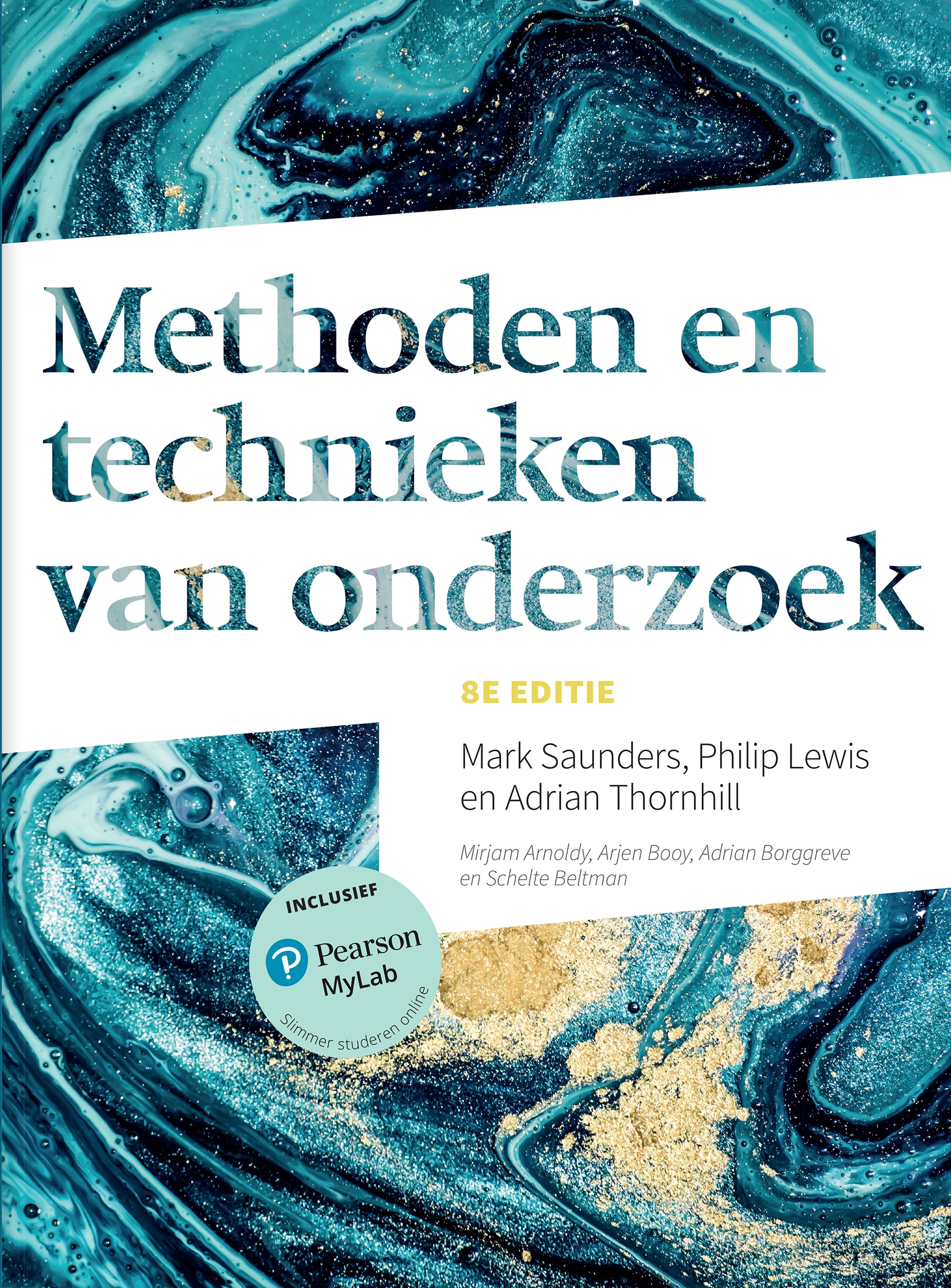 Cover Methoden en technieken van onderzoek, 8e editie met MyLab NL