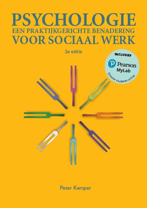 Cover Psychologie, een praktijkgerichte benadering voor sociaal werk met MyLab