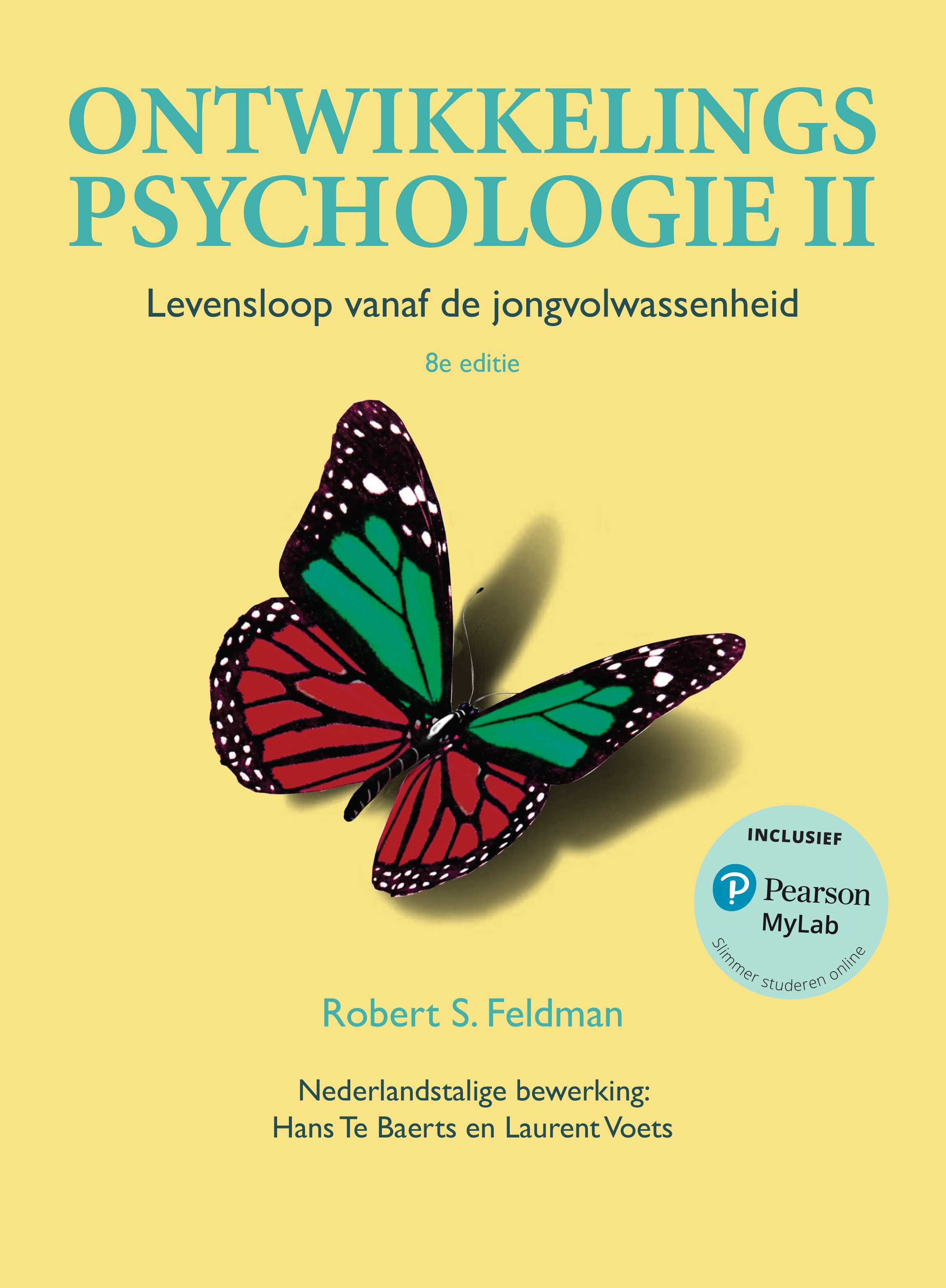 Cover Ontwikkelingspsychologie II, 8e editie met MyLab NL