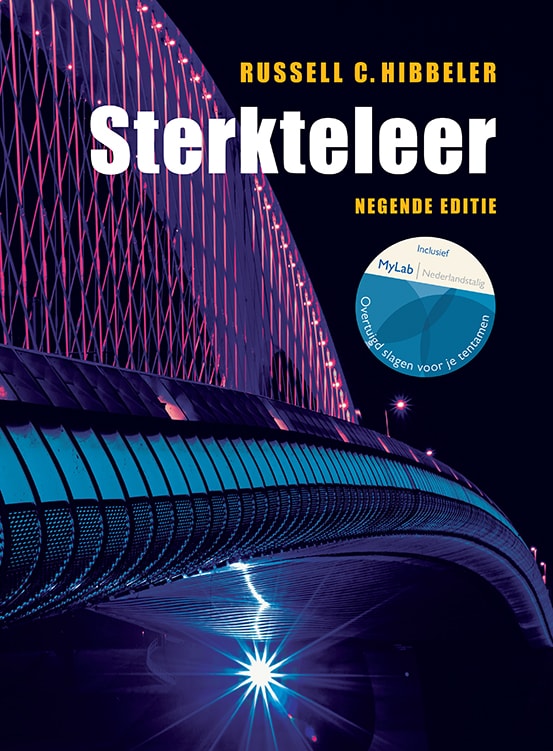 Cover Sterkteleer, 9e editie met MyLab NL