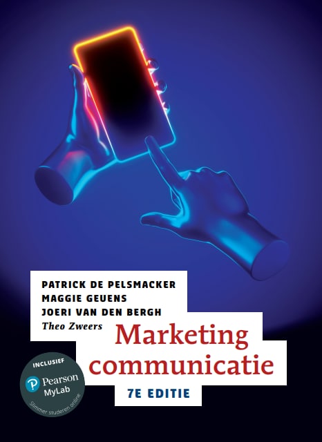 Cover Marketingcommunicatie, 6e editie met MyLab NL