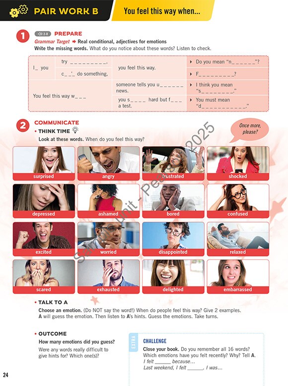 página de muestra del nivel 2