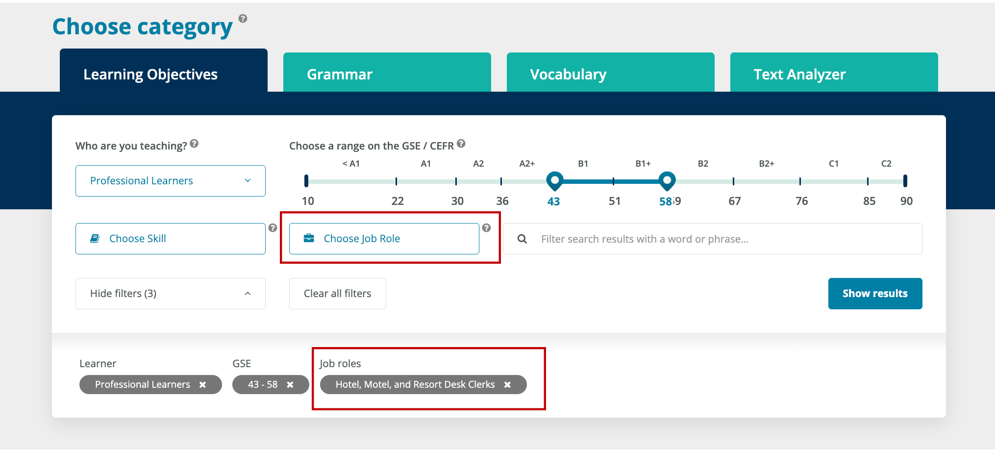 Screenshot of gse toolkit