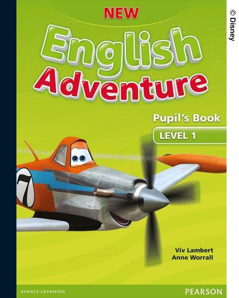 New English Adventure book cover image