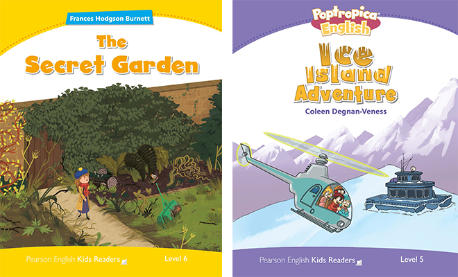 Pearson Englsih Kids Readers - Disney Toy Story 4 and Frozen 2 book covers