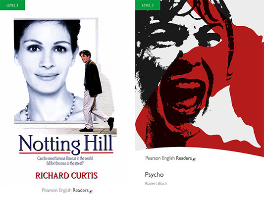 TV and movie readers - Marvel The Avengers and Love Actually book covers