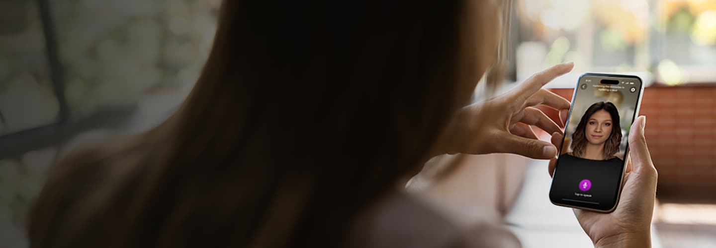 Mondly Digital Language Tutor English on a mobile phone screen