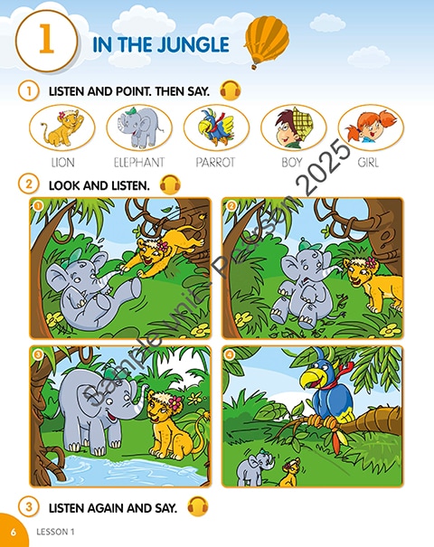 Página de muestra de Fly High