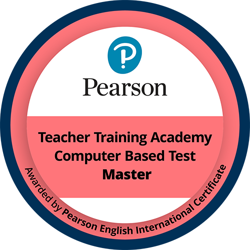 Credly badge - Teacher Training Academy Computer Based Test Master
