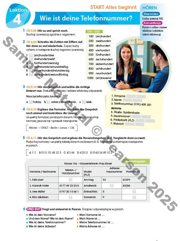 Strona przykładowa poziom 1