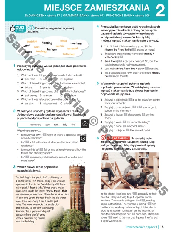 Przykładowa strona z poziomu 2