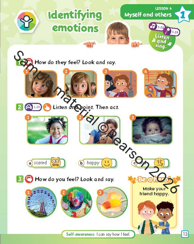 Próbka z podręcznika ucznia, jednostka 1